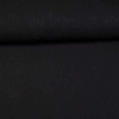 Linnen stone washed zwart