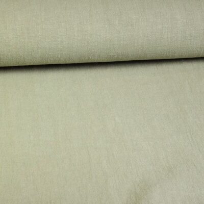 Linnen stone washed oudgroen