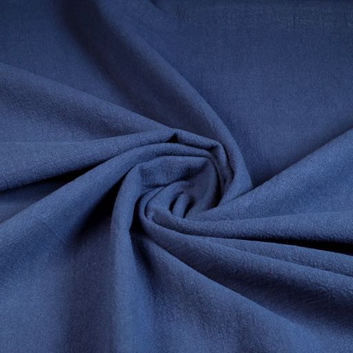 Linnen stof stone washed denim