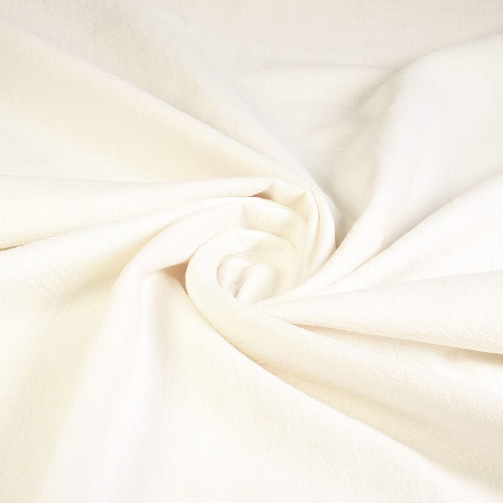 Linnen stone washed off white