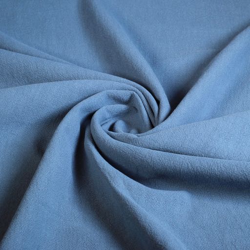 Linnen stof stone washed licht denim