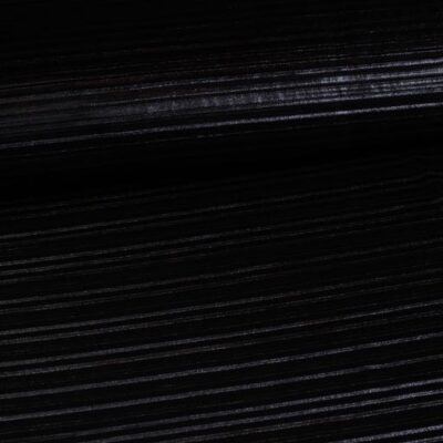 Plissé jersey stretch metallic zwart
