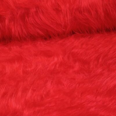 Langharig imitatiebont rood