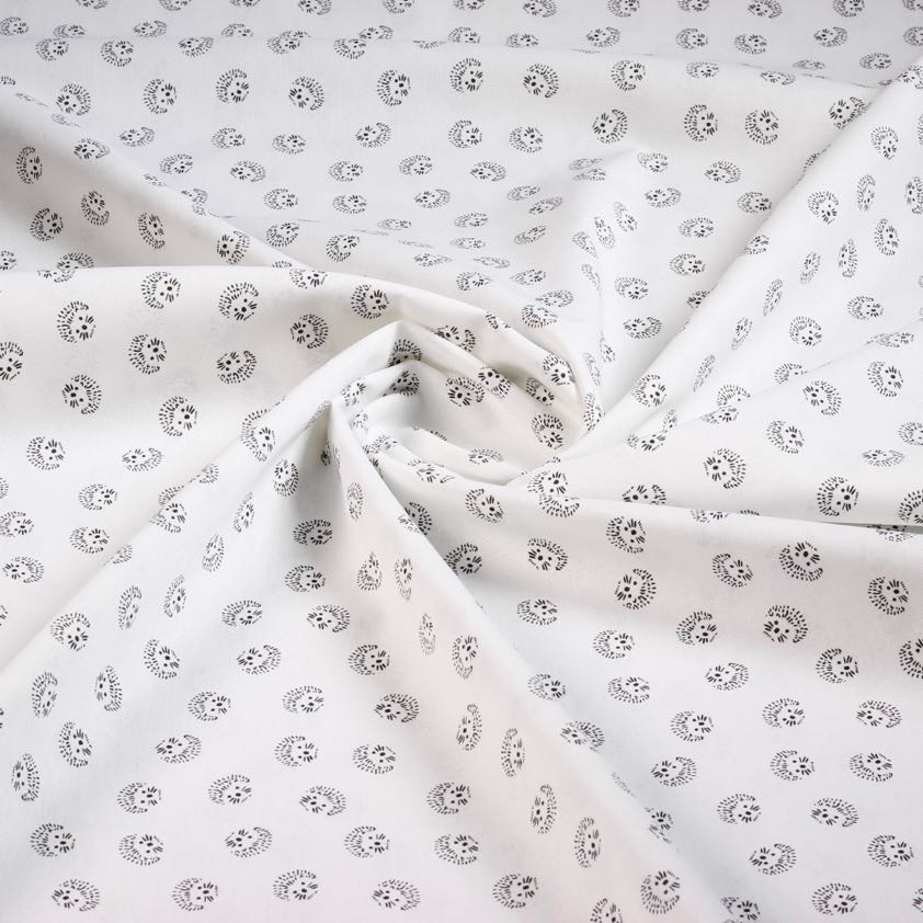 Poplin stof egeltjes