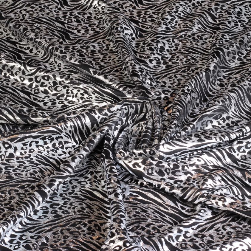 Jersey Fantasie Tijger foil zilver