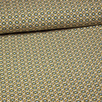 Viscose retro stof