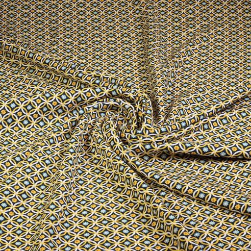 Viscose retro stof