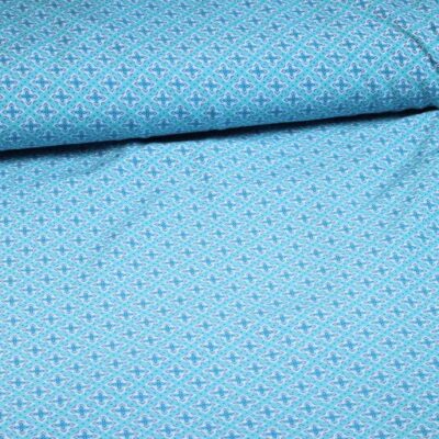 Viscose bloemen damast