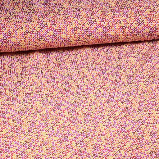 Viscose stof retro