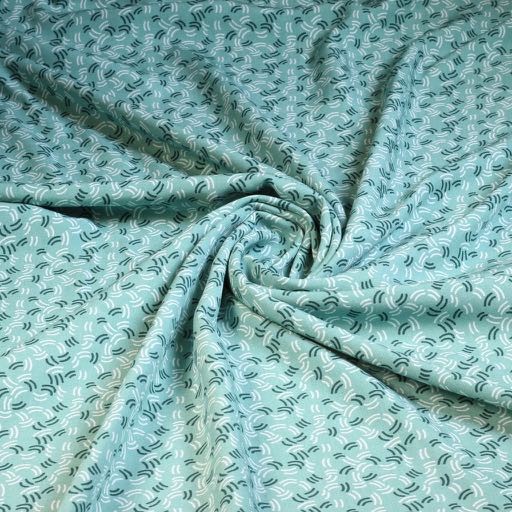 Viscose stof boogjes