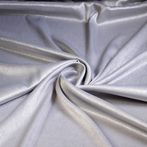Metallic stof zilver