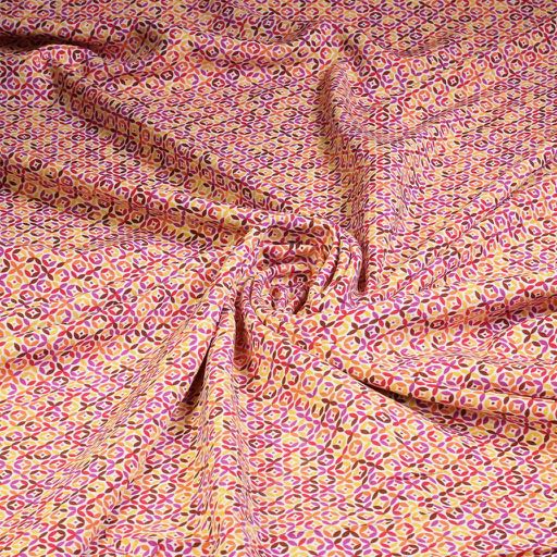 Viscose stof retro