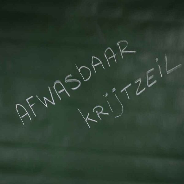 Tafelzeil krijtbord groen