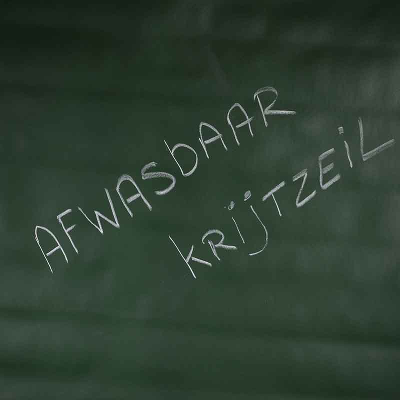 Tafelzeil krijtbord groen