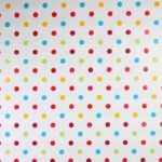 Tafelzeil deluxe multicolor stip