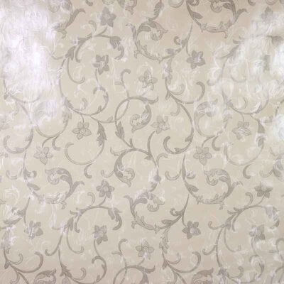 Tafelzeil deluxe paisley bloem zilver