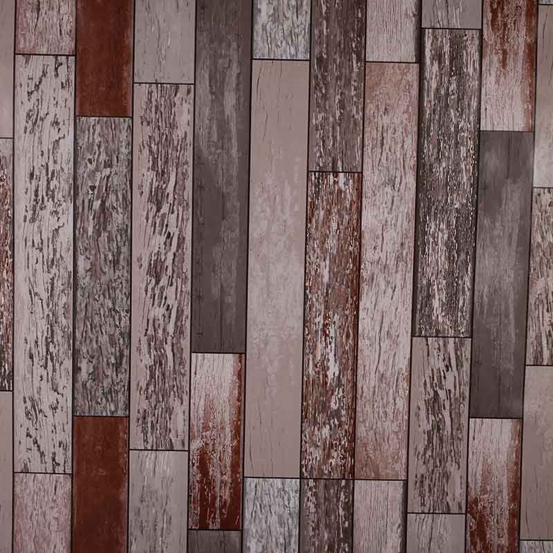 Tafelzeil deluxe parket bruin