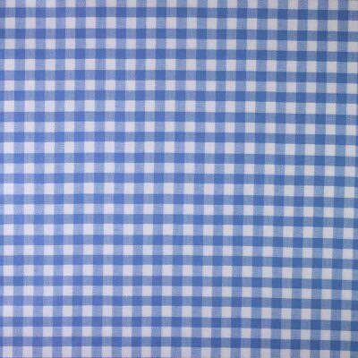 Tafelzeil ruit 1,5 cm blauw