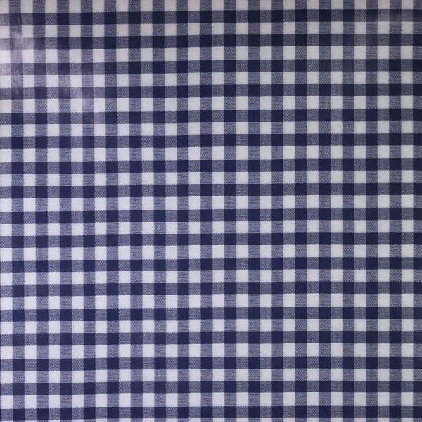 Tafelzeil ruit 1,5 cm navy