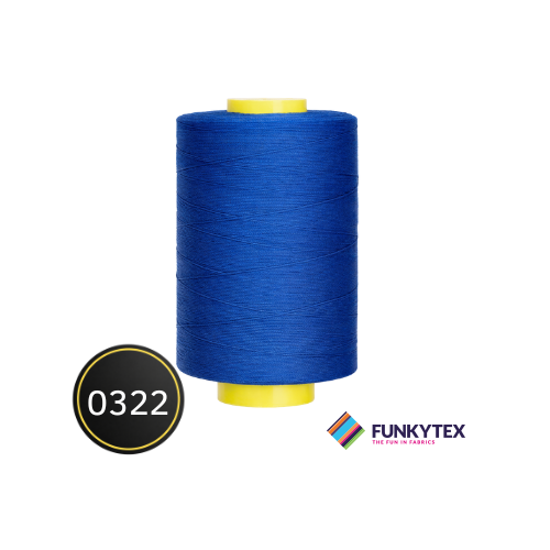 Atelier Naaigaren 1000 meter Funkytex Kobalt