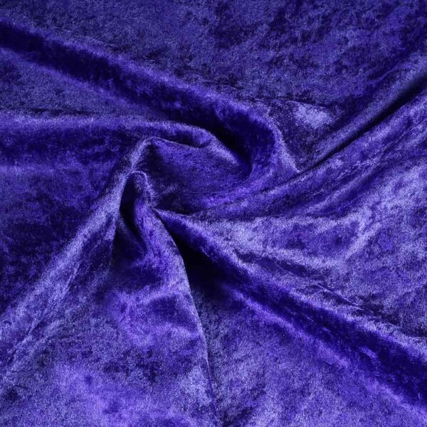 Velours de panne paars