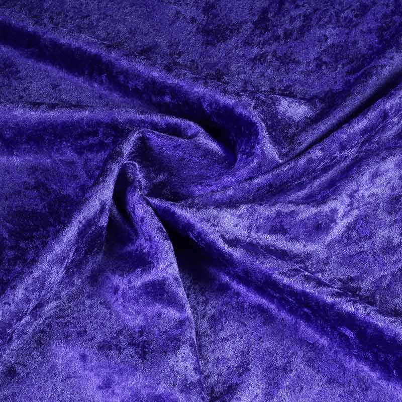 Velours de panne paars