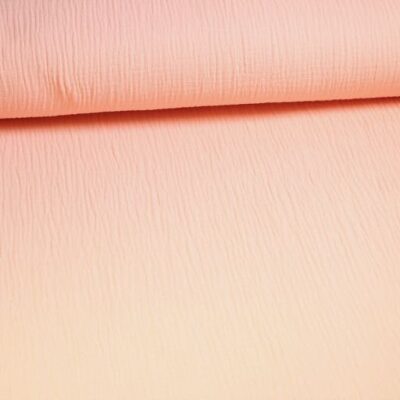 Hydrofiel Baby Katoen Zalm roze
