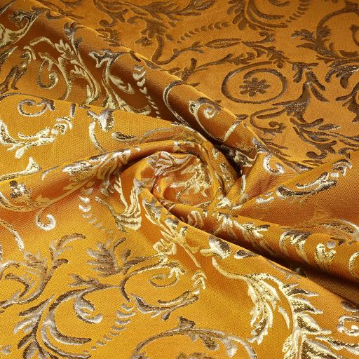 Barok Jacquard oker geel/goud