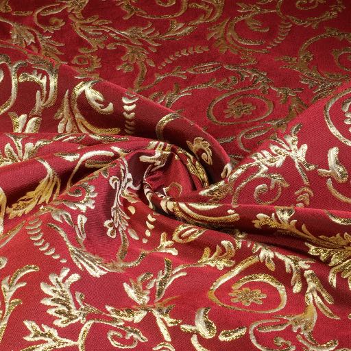 Barok Jacquard rood/goud