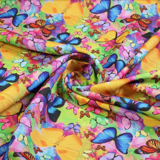 Terlenka Multicolor Vlinder Digitaal