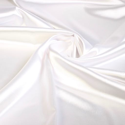 Silky Satijn Stretch Wit