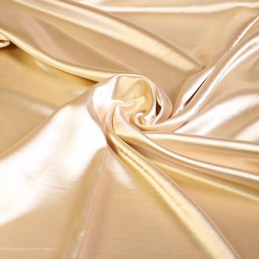 Silky Satijn Stretch Champagne