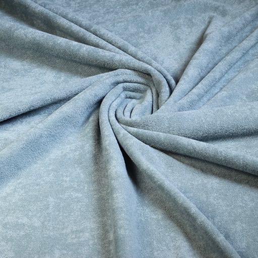 Stretch Badstof Vintage Blauw