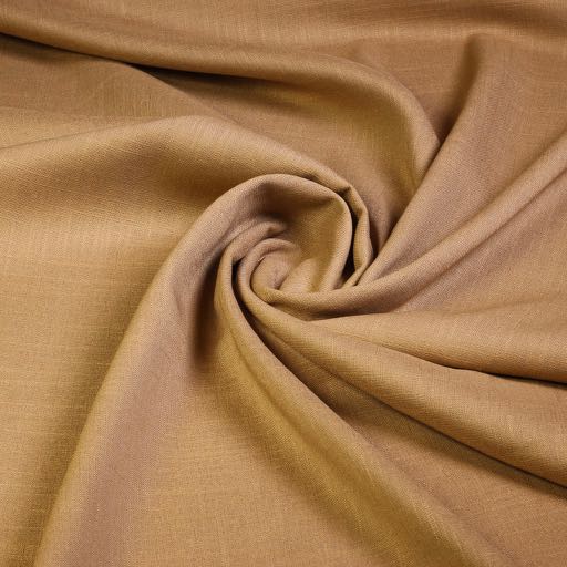 Linnen viscose Camel