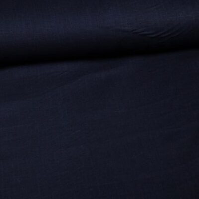 Linnen viscose Donkerblauw
