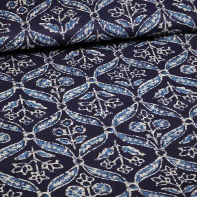 Katoen Voile Batik takken