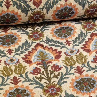Gobelin stof Vintage bloemen