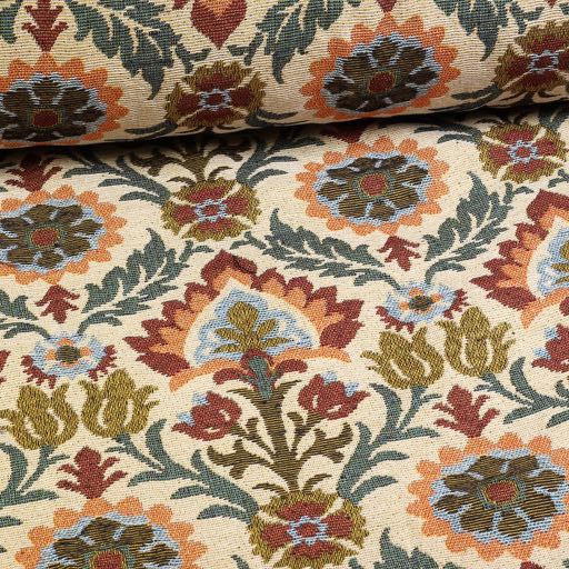 Gobelin stof Vintage bloemen