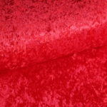 Velours de panne Rood