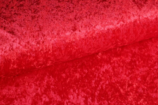 Velours de panne Rood
