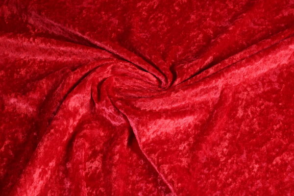 Velours de panne Rood