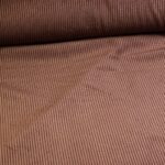 Corduroy stof bruin