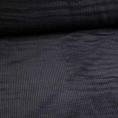 Corduroy stof zwart