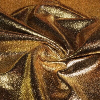Metallic Folie Party stof Goud