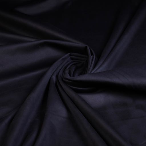 Stretch Suede stof donker blauw