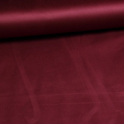 Stretch Suede stof bordo/ bordeaux