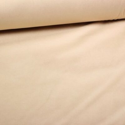 Stretch Suede stof beige / ecru