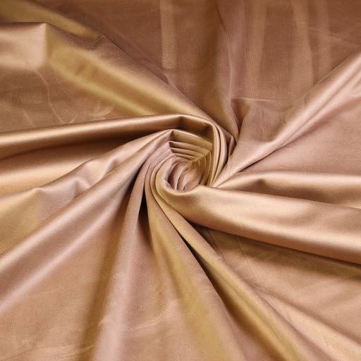 Stretch Suede stof zand