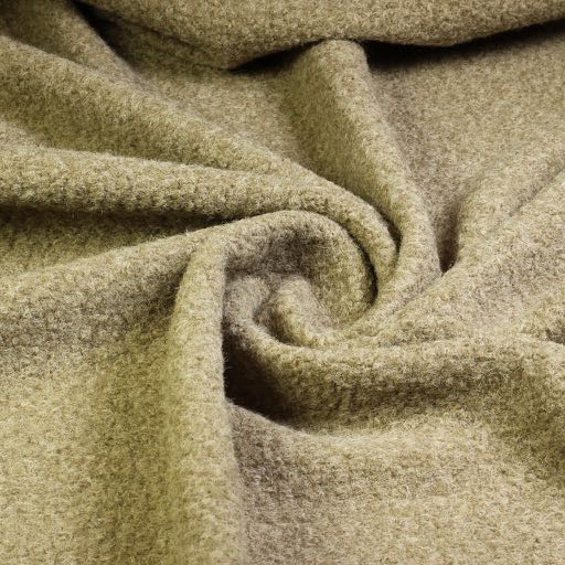 Bouclé mohair Melange Olijf