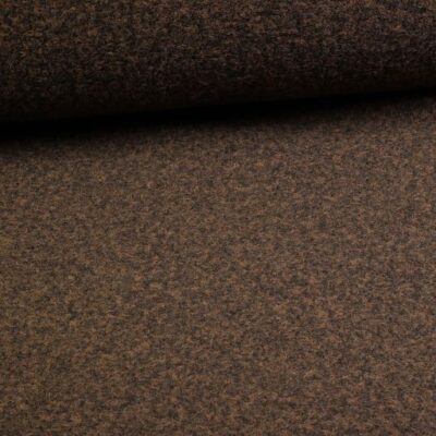 Bouclé mohair Melange Bruin